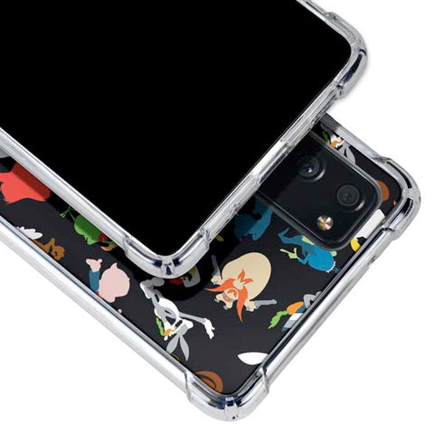 Looney Tunes Identity Pattern Galaxy S20 FE Clear Case